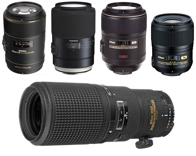 Макрообъективы для ФФ-камер Nikon