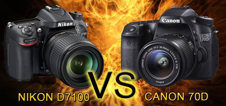 Nikon D7100 vs. Canon 70D