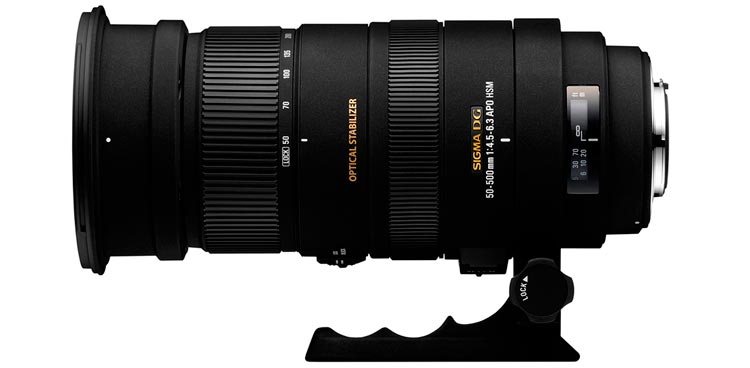 Sigma AF 50-500mm для Canon 60D и 70D sigma 70-200mm