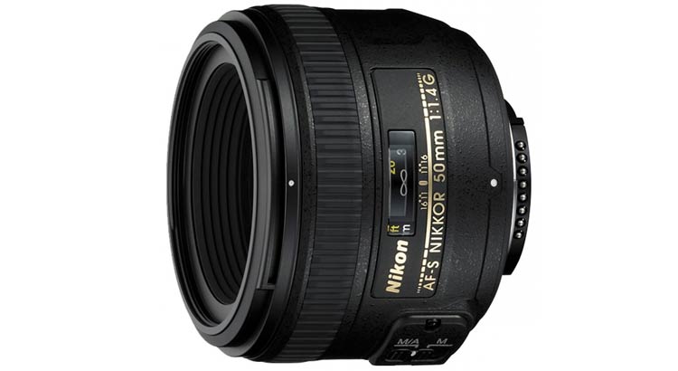 5 место. Объектив Nikon 50mm f/1.4G AF-S объектив nikon 50mm f/1.4