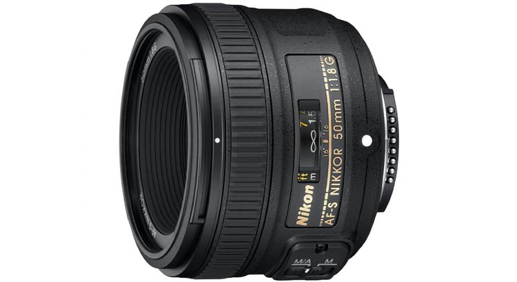 3 место. Объектив Nikon 50mm f/1.8G AF-S объектив nikon 50mm f/1.8g