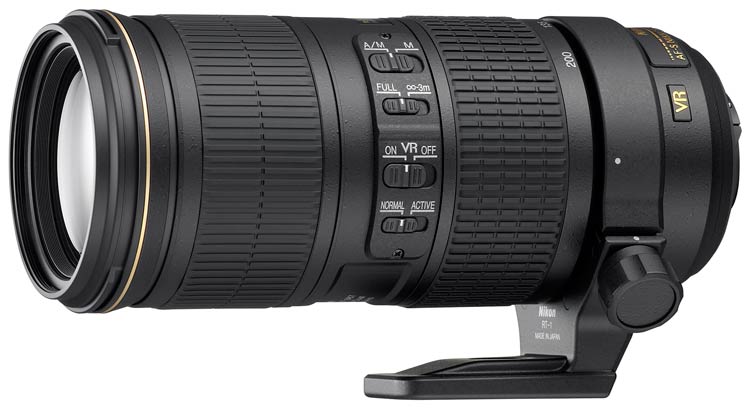 4 место. Объектив Nikon 70-200mm f/4G ED VR AF-S объектив nikon 70-200mm f/4