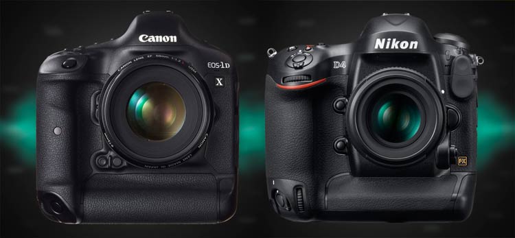 Canon 1Dx и Nikon D4 nikon 1dx и nikon d4