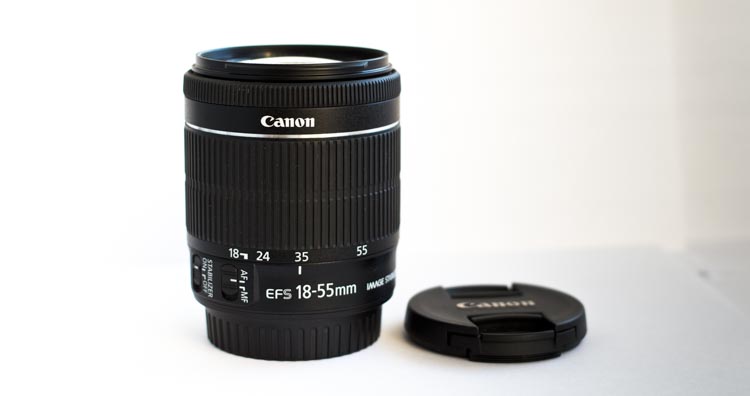 Внешний вид, особенности конструкции объектива Canon 18-55mm внешний вид canon 18-55mm