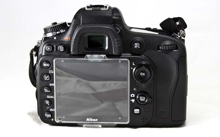 Фотоаппарат Nikon D610 - вид сзади nikon d610 вид сзади