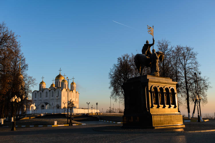 Фотография Успенского собора в городе Владимире успенский собор владимир