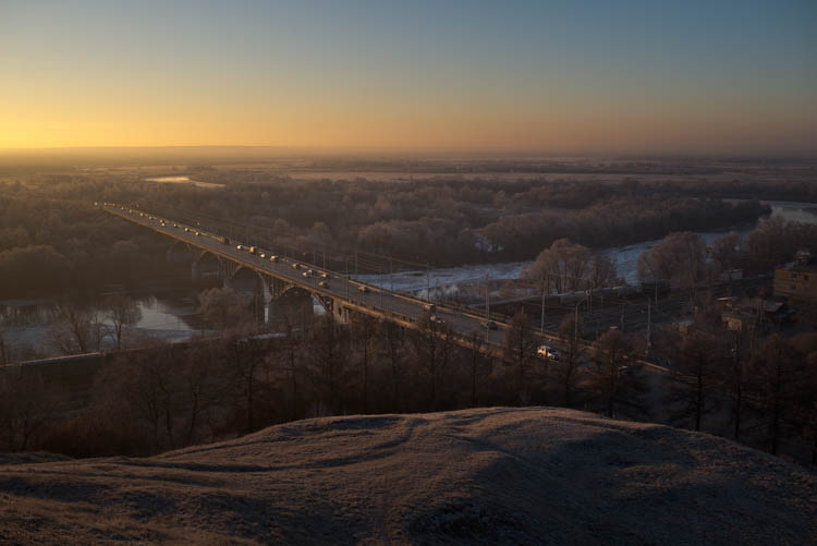 Вид с обзорной площадки города Владимира через объектив Sigma 35mm фотоаппарата Nikon D610 обзорная площадка, фото на nikon d610, фото на sigma 35mm